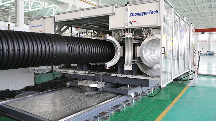 ZC-1000H Corrugated Pipe Extrusion Line (ID100-OD1000mm)