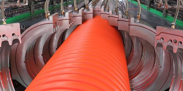 Higher Quality of Finished Corrugated Pipe